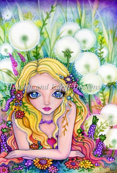 Diamond Painting Canvas - QS Dandelion Fairy Kingdom
